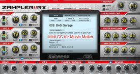 Midi CC für Music Maker